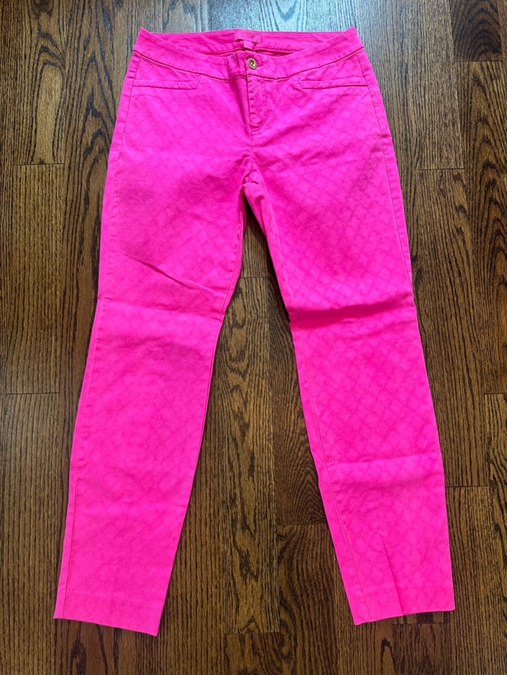 Lilly Pulitzer Skinny Ankle Pant, Berry Fizz NWT